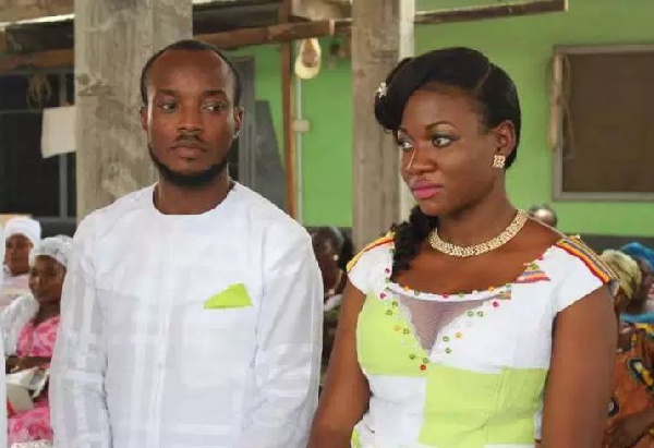 Halifax Ansah-Addo with his wife
