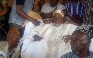 Retired Major Sulemana Abubakari is the newly enskinned chief of Tolon Traditional Area