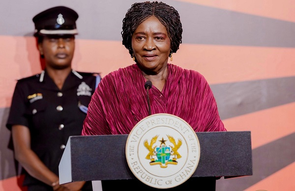 Professor Naana Jane Opoku-Agyemang is the Vice President of Ghana