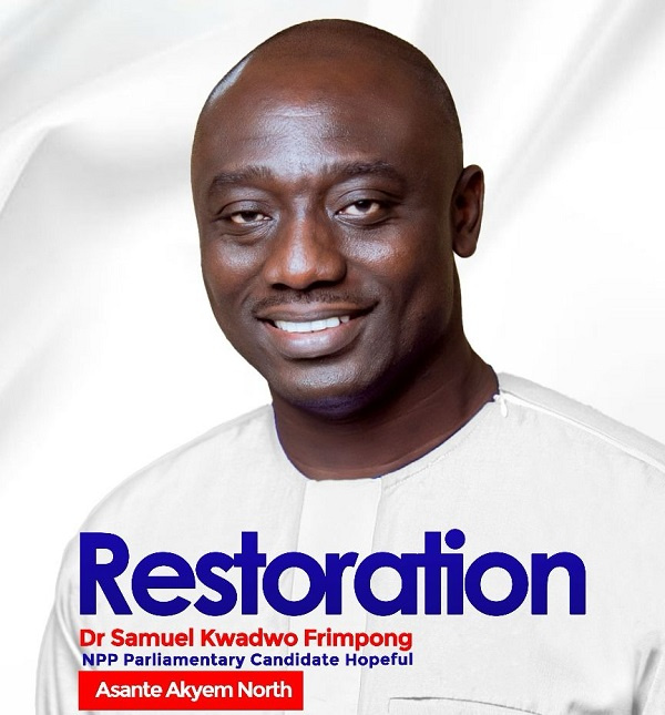 Dr Samuel Kwadwo Frimpong, a Technical Economic Advisor at the office of the Vice President