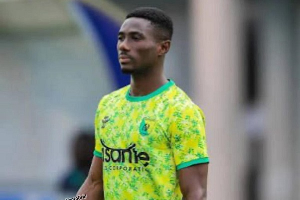 Samuel Attah Kumi is a young football player from Ghana