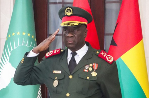 General Horta N'Tam becomes the transitional president for a period of one year