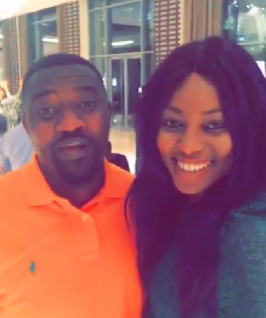 Yvonne Nelson and John Dumelo