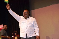 NPP Flagbearer Nana Akufo-Addo has been projected to win the 2016 Presidential