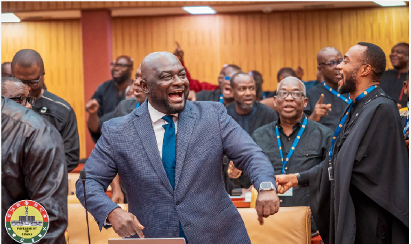 Some members of the Minority caucus in parliament