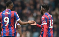 Jordan Ayew (left) and Jeffrey Schlupp (right)