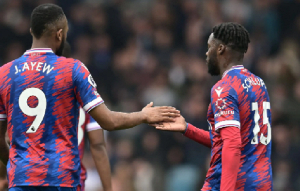 Jordan Ayew (left) and Jeffrey Schlupp (right)