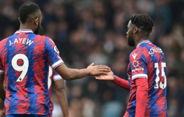 Ghanaian duo Jordan Ayew and Jeffrey Schlupp