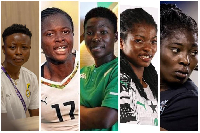 Evelyn Badu,Portia Boakye,Grace Asantewaa,Jennifer Cudjoe and Doris Boaduwaa