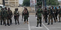 File photo of some Ghana Armed Forces soldiers