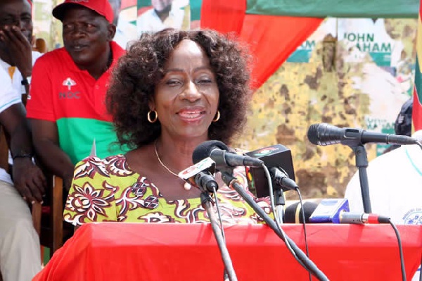 Former Minister for Fisheries and Aquaculture, Sherry Ayittey