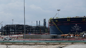 An oil tank farm, seen during the opening ceremony of Africa’s biggest oil refinery in Lagos An oil tank farm, seen during the opening ceremony of Africa’s biggest oil refinery in Lagos