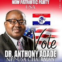 Dr Tony Adade is contesting for the chairmanship position of the US branch of the NPP