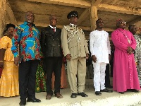 Dr Thomas Mensah with other dignitaries at the event