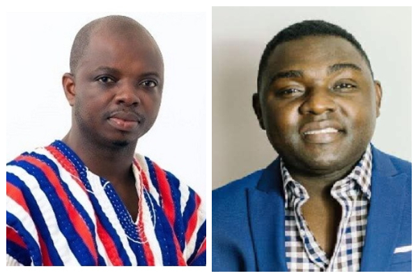 Kevin Taylor (L) Kwame Baffoe, popularly known as Abronye DC (R)