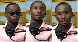 Frank Asamoah shares a chilling account of how he lost his sight in a car accident