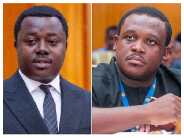 Ntim Fordjuor and Sam George