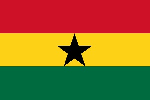 File photo: The flag of Ghana