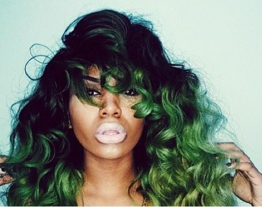 What I Double-Tapped This Weekend: Green Hair, Don't Care | Essence