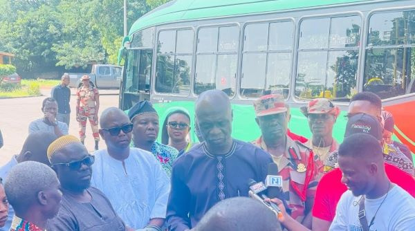 Northern Regional Minister, Alhaji Shani Alhassan Sayibu with other stakeholders