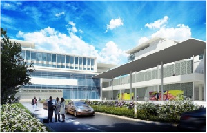 The new Accra Regional Hospital was commissioned on Wednesday