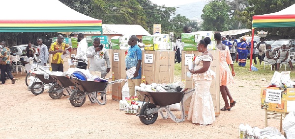 Farmers in Atwima Nwabiagya South honoured at this years National Farmers' Day