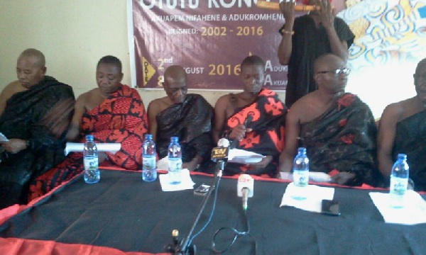 Okere traditional council announcing the ban