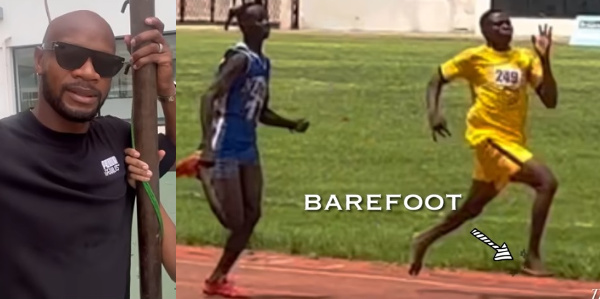 Watch Asafa Powell’s shocking reaction to seeing Ghanaian athletes