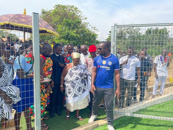 Kennedy Osei Nyarko and others at the commissioning