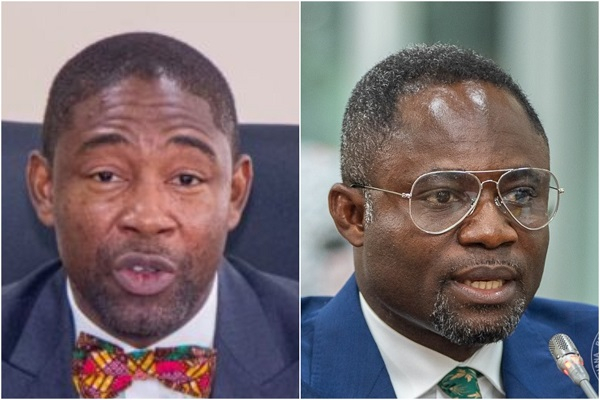 Dr Bernard Okoe Boye and Kwabena Mintah Akandoh