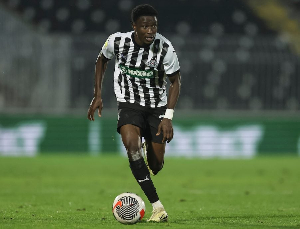 Ghanaian forward Zubairu Ibrahim