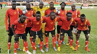 Uganda is  second in group E