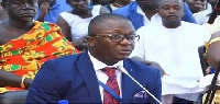 The Minister of State at the Ministry of Interior, Bryan Acheampong