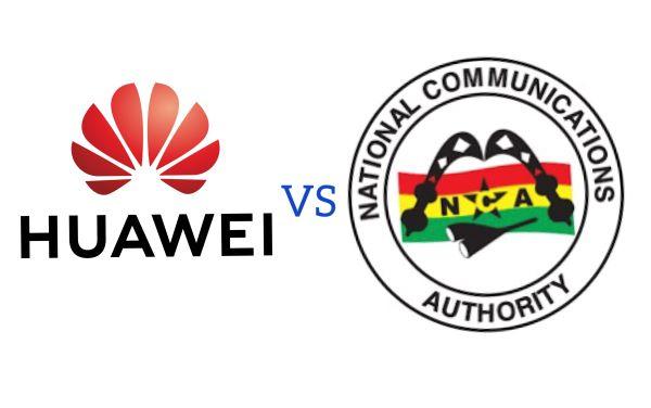 Huawei and NCA logos