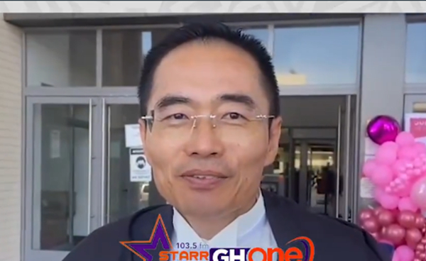 Yang Weiqiang, is a Chinese practicing law in Ghana