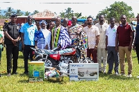 Photo from the Farmers Day event in Atiwa East
