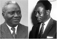 Dr. J.B. Danquah and Dr. Kwame Nkrumah