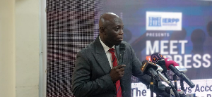 Prof Isaac Boadi, Executive Director of the Institute for Energy, Resources and Public Policy