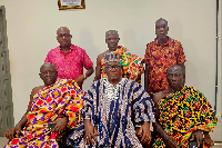 Leadership of COCOSHE in a group picture