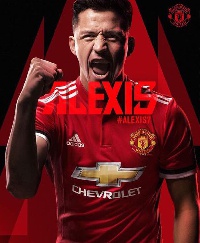 Sanchez is starting for Manchester United