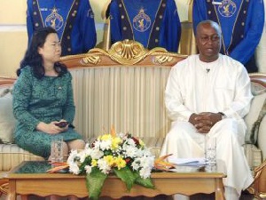 Chinese Envoy Lauds Mahama