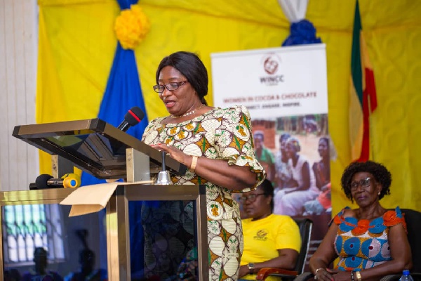 Ambassador for the Women in Cocoa and Chocolate Network, Nana Adwoa Dokua