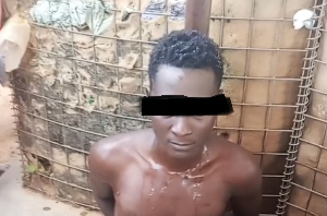 Gbewaa Palace theft suspect.