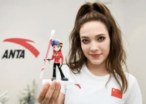 Olympic freestyle skier Eileen Gu is a brand ambassador for Chinese sportswear brand Anta
