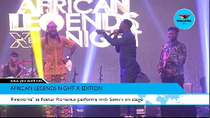 Ghanaian comedian and Samini take over Legends Night