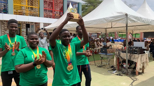 Anthony, along with four teammates, represented Ghana at the competition in Dubai