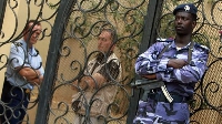 The RSF said the French embassy in Sudan (pictured) came under attack