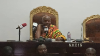 Ogyeahohuo Yaw Gyebi II is the President of the Ntional House of Chiefs