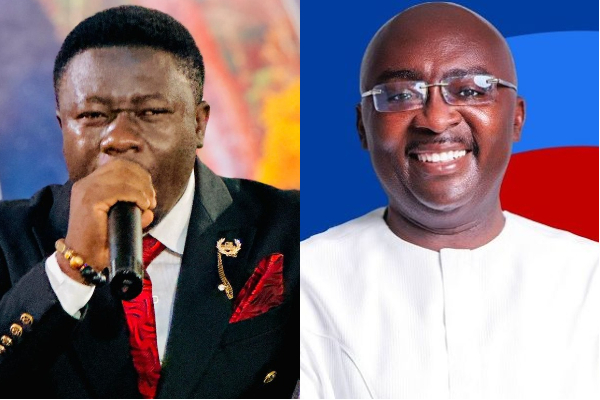 Prophet Worlasi (L) says Dr Bawumia will win the election convincingly