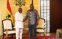 President Akufo-Addo and Former President John Mahama